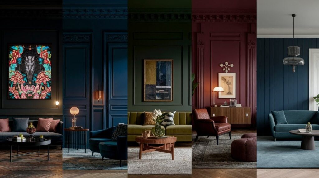 Dark Color Schemes to Set the Mood