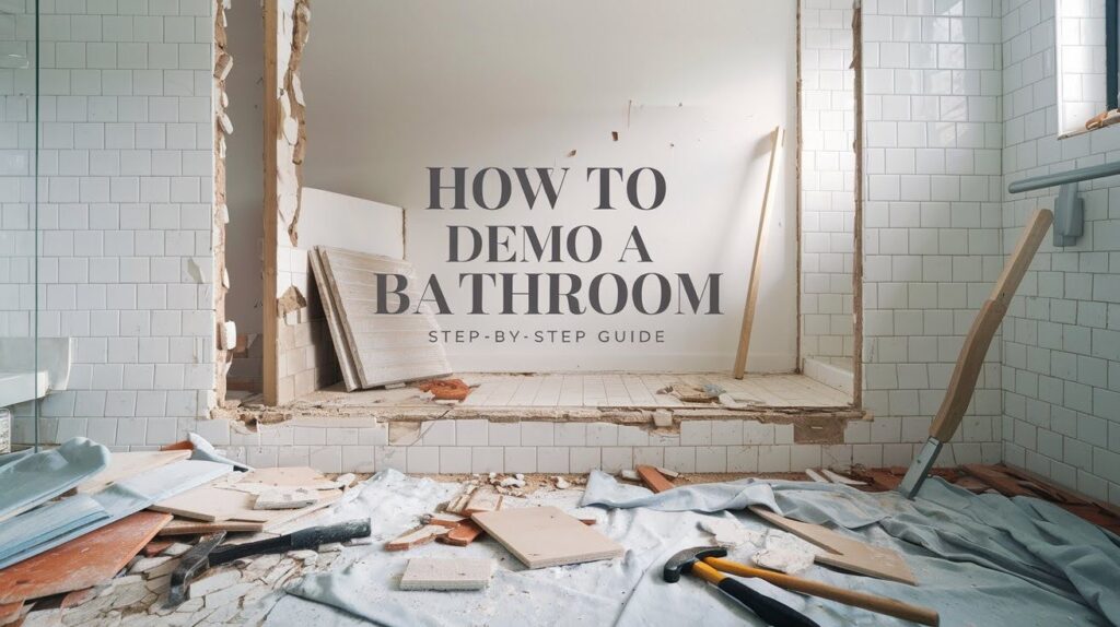 Demo a Bathroom