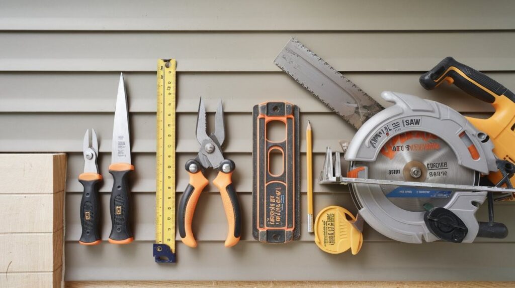 Essential Tools for Cutting Vinyl Siding