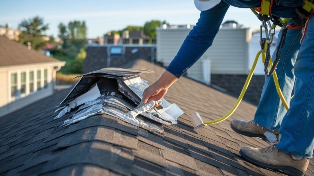 Examine And Repair Flashing