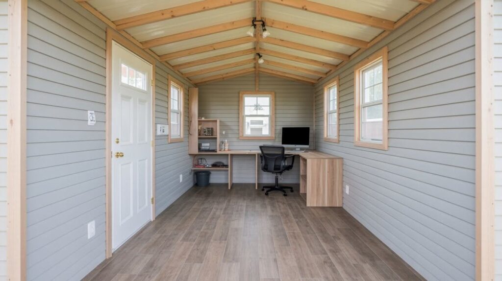 Finished Sheds