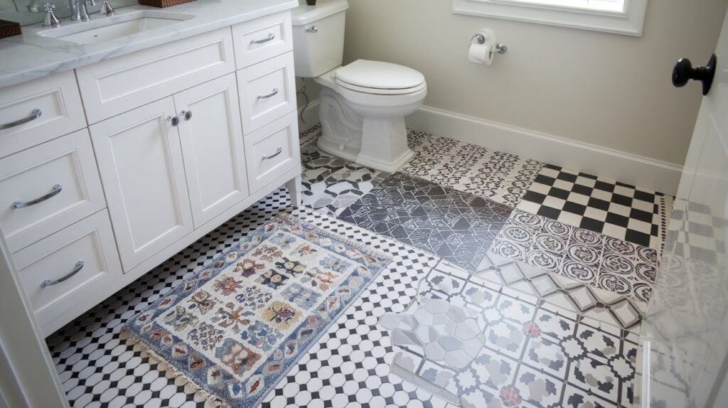 Flooring Ideas for Half Baths