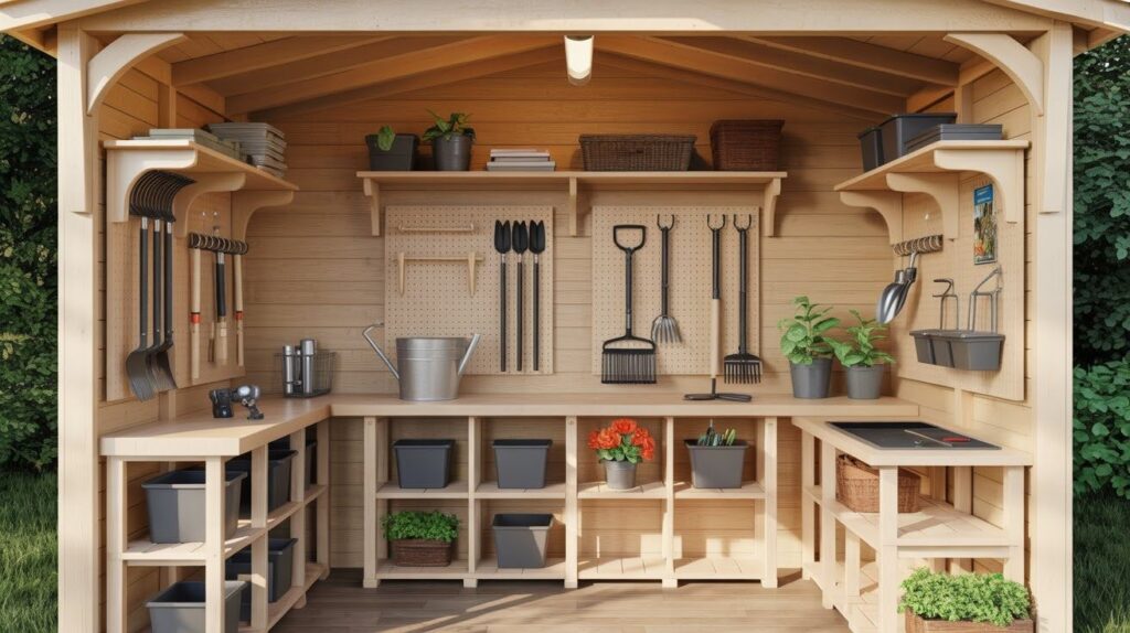 Garden Shed Interiors
