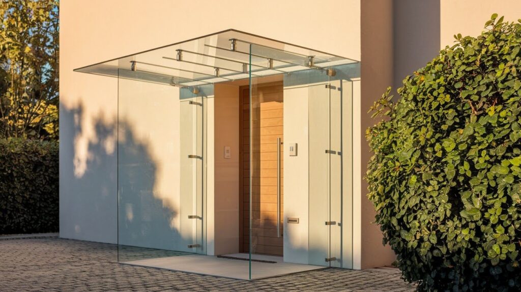 Glass Overhang