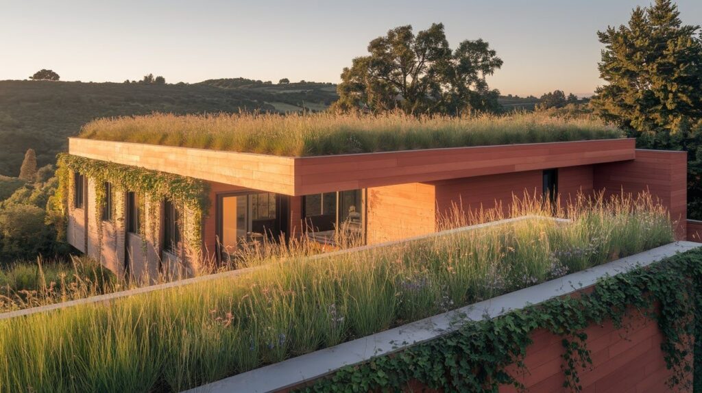 Green Roof Overhang
