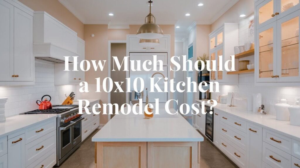 How Much Should a 10x10 Kitchen