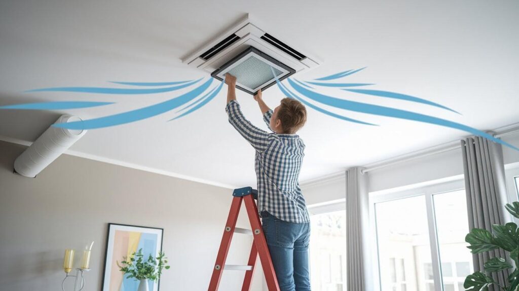 How to Tell Which Way the Air Filter Goes in the Ceiling