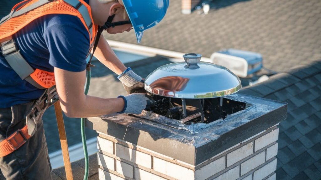 Inspect And Replace Chimney Cap