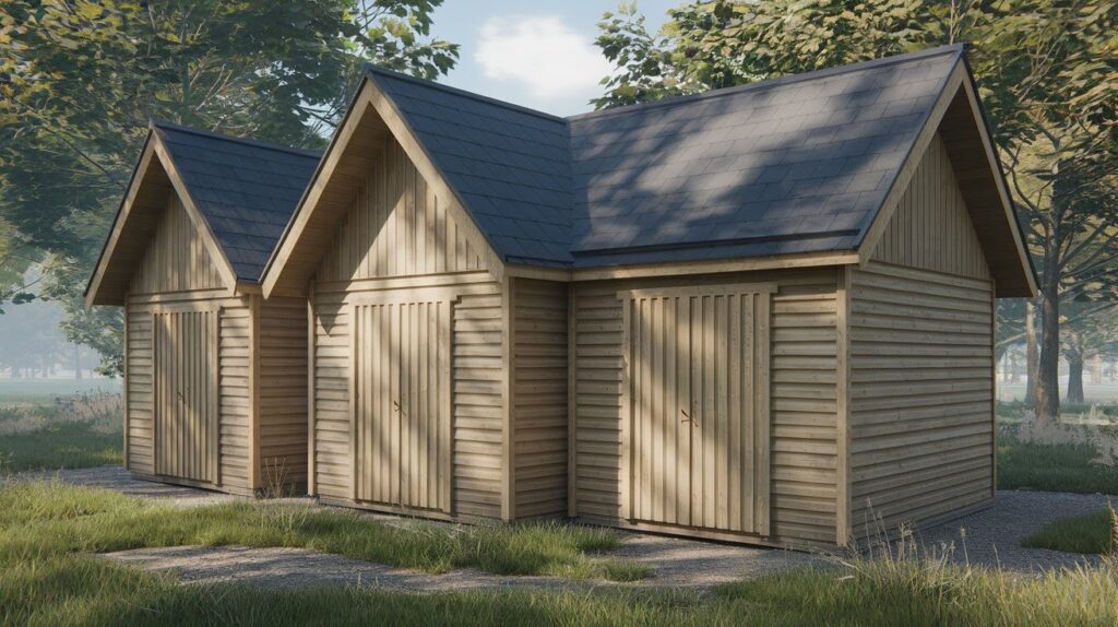 Mansard Roof Shed