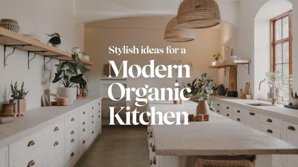 Modern Organic Kitchen
