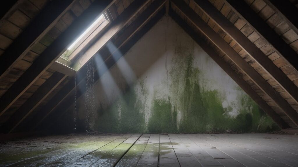 Mold or Mildew Odors in the Attic