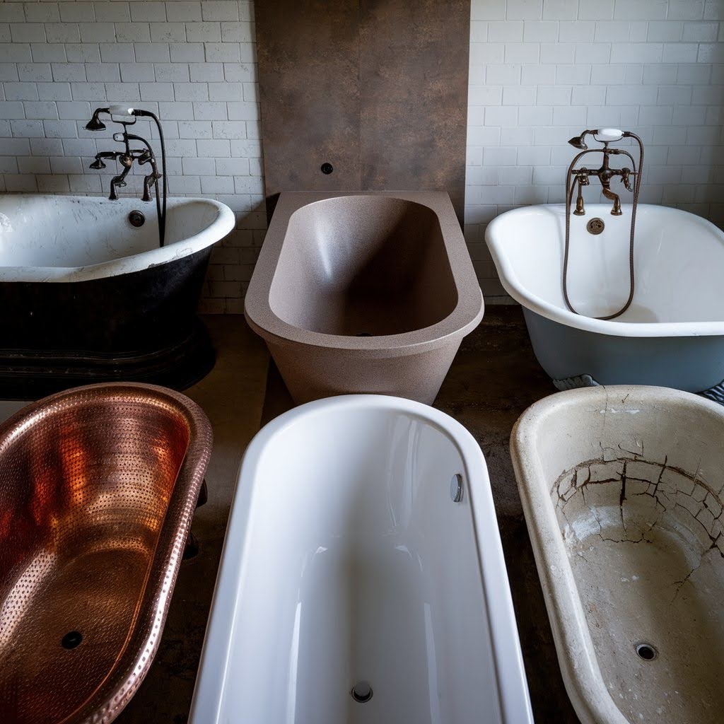 Most Durable Bathtub Materials Compared