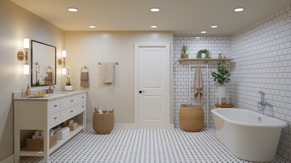 Most of Your Basement Bathroom