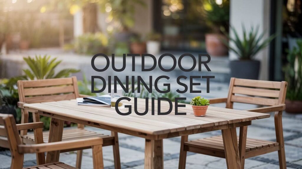 Outdoor Dining Set Guide