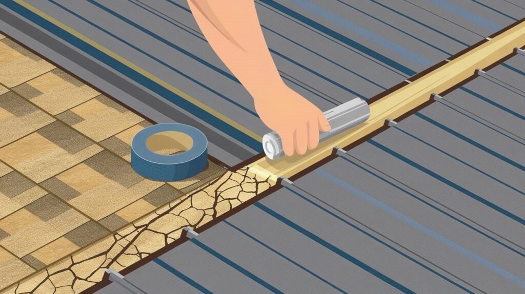 Reseal Separated Seams and Joints