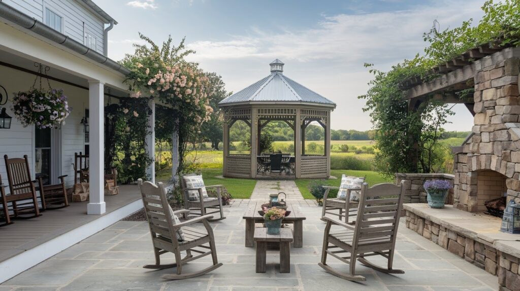 Rustic Outdoor Living Spaces
