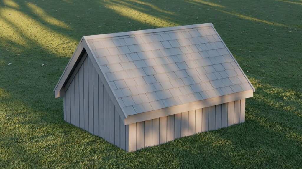 Saltbox Roof Shed