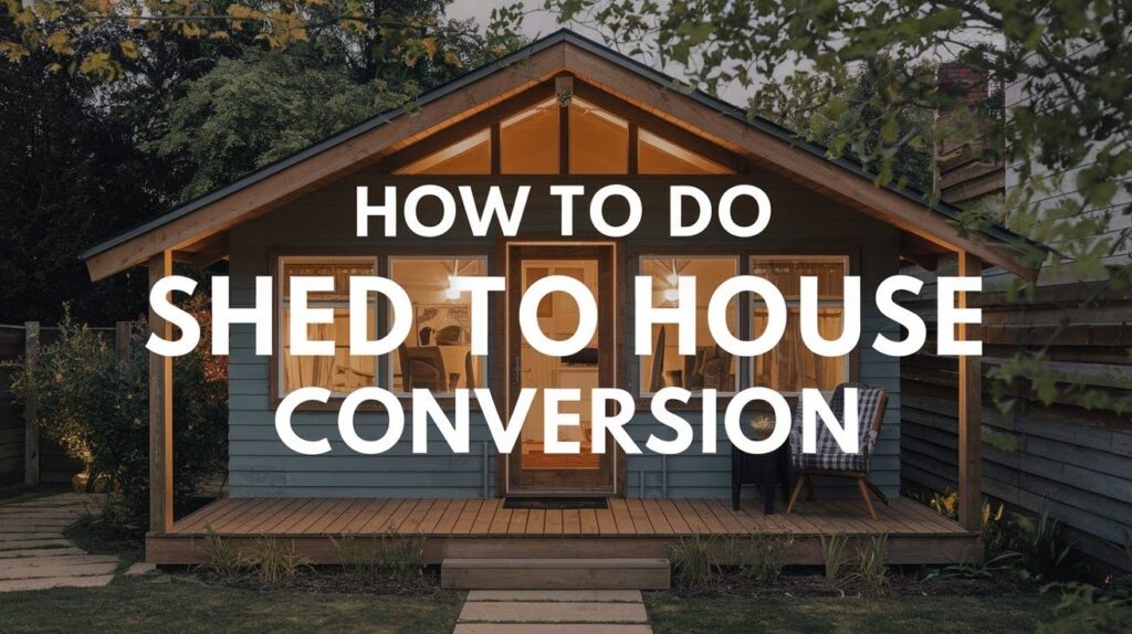 Shed to House Conversion