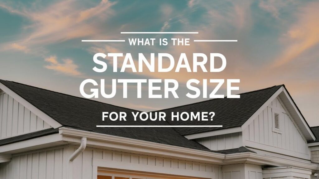 Standard Gutter Size