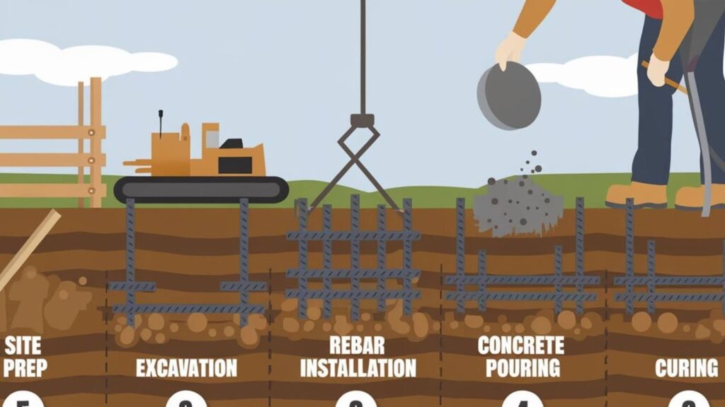 Step-by-Step Process of Installing Concrete Footings