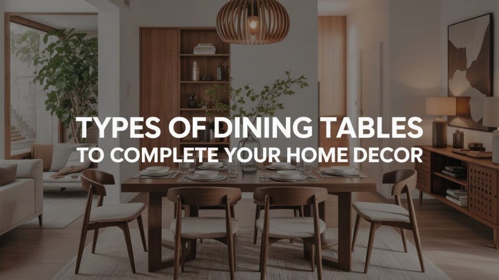 Types of Dining Tables
