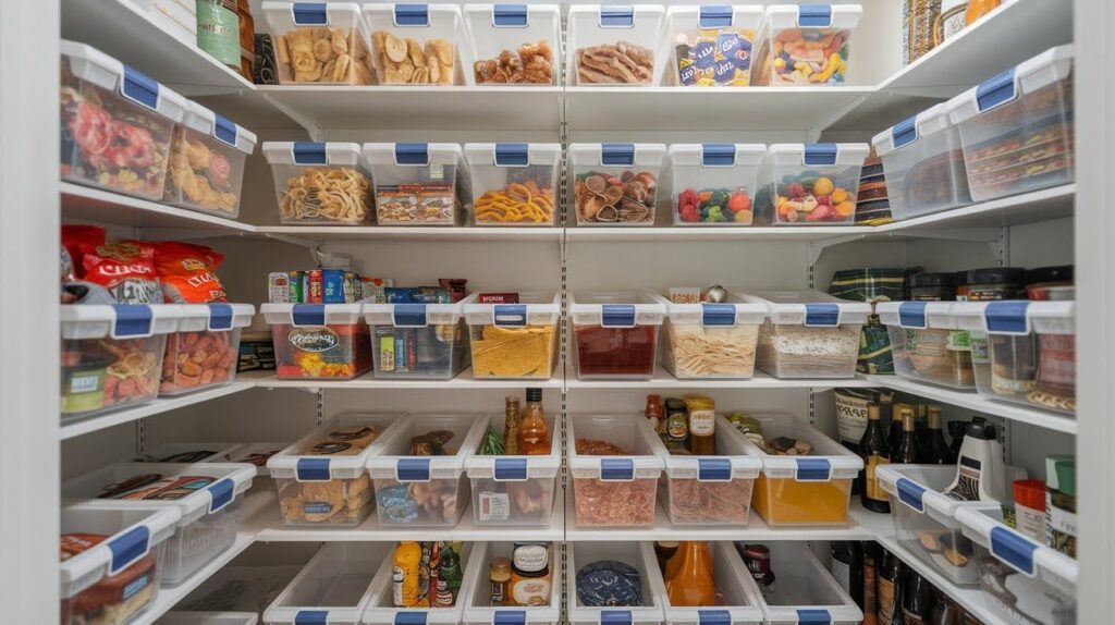 Use Clear Bins and Containers for Zones