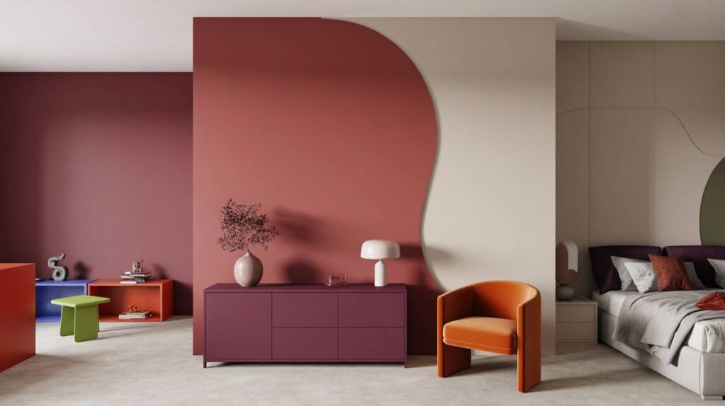Using Saturated Colors in Interior Design