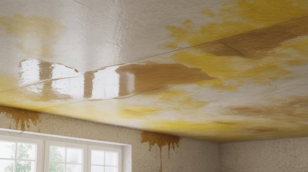 Water Stains on Ceilings or Walls