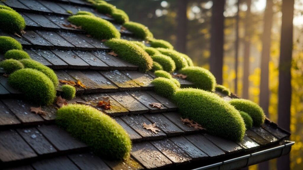 Why Moss on Roofs Is a Problem
