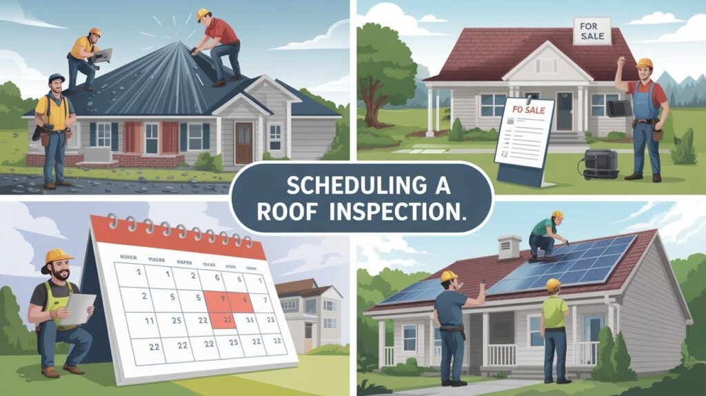 You Schedule a Roof Inspection