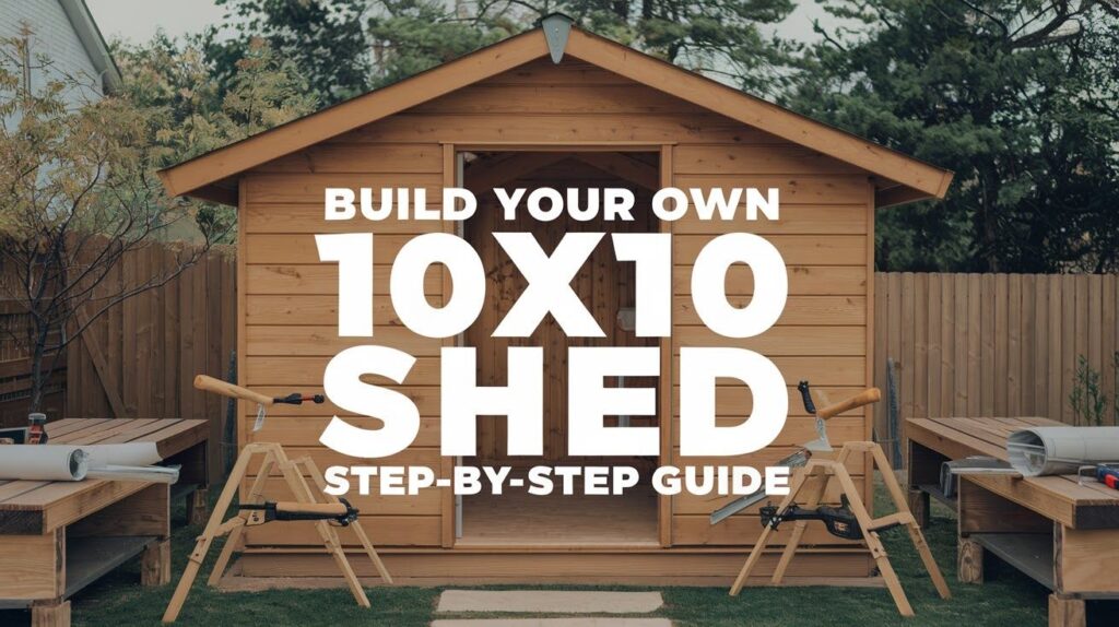 Your Own 10x10 Shed