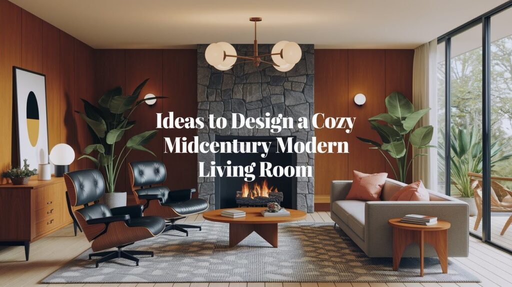 49 Ideas to Design a Cozy Midcentury Modern Living Room