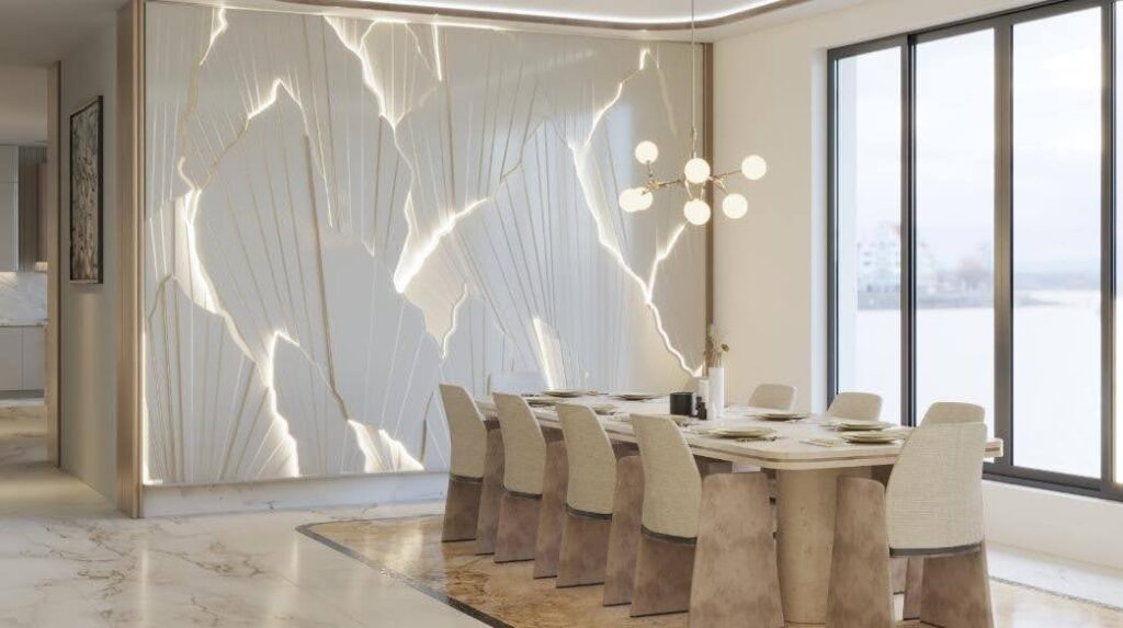 Artistic Walls and Elegance