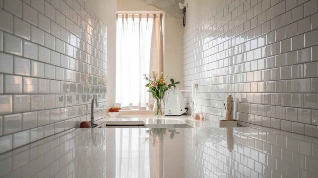 Bright Backsplash Accent