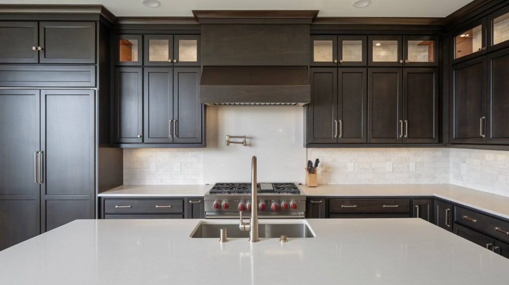 Classic Contrast with Polished Quartz