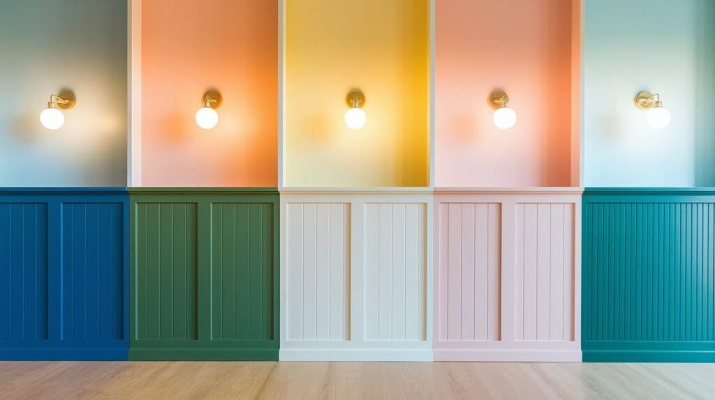 Color & Design-Focused Wainscoting