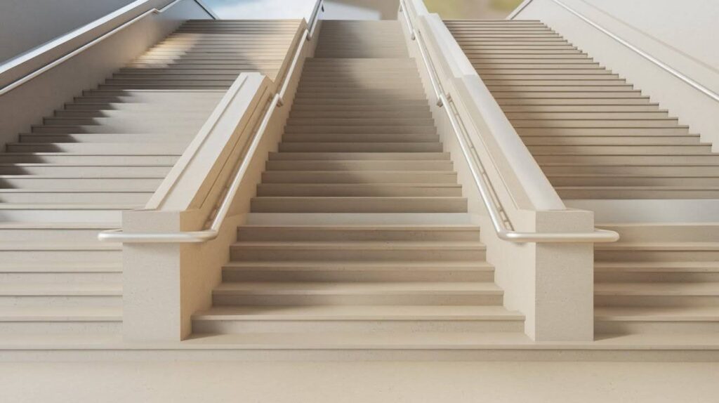 Flight of Stairs According to Building Codes