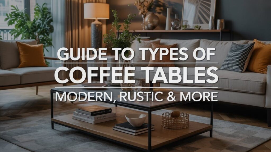 Guide to Types of Coffee Tables