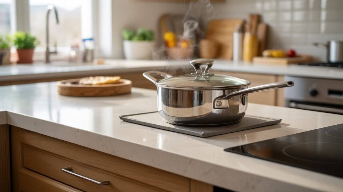 Enhancing Cooking with Hot Pots on Quartz Surface