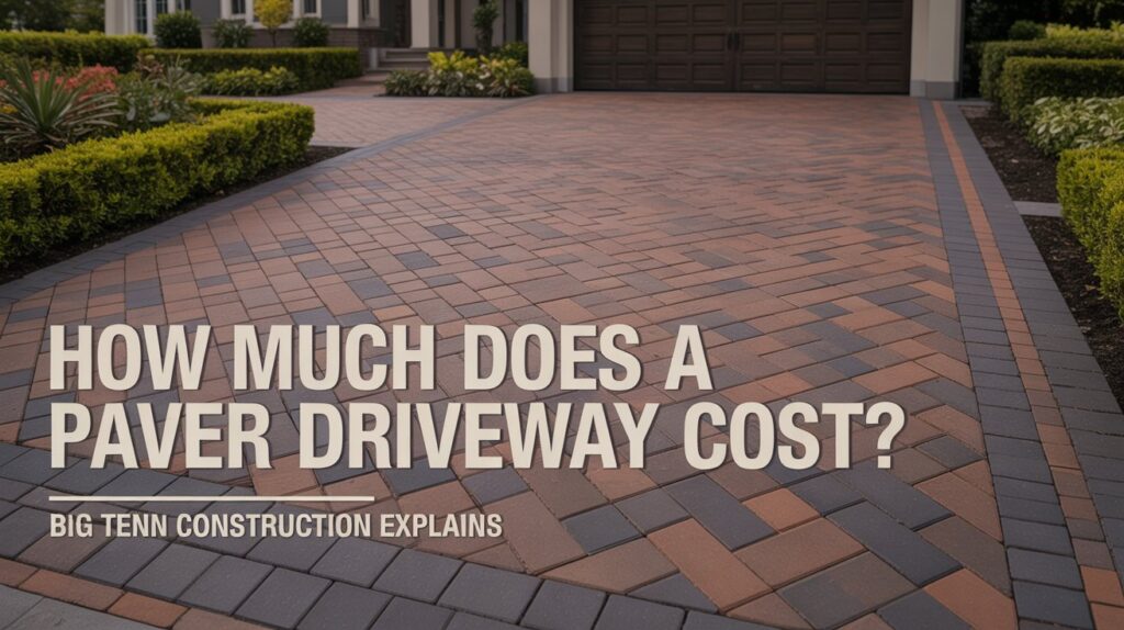 How Much Does a Paver Driveway Cost