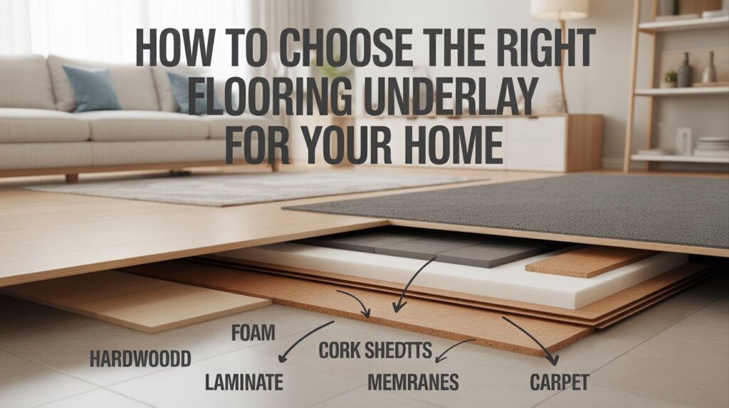 How to Choose the Right Flooring Underlay for Your Home How to Choose the Right Flooring Underlay for Your Home