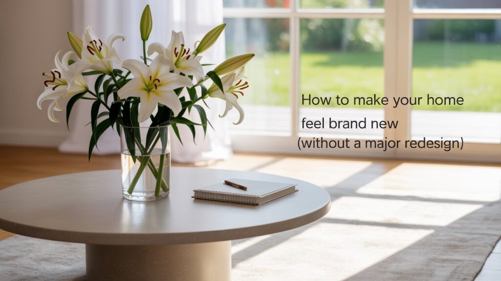 How to Make Your Home Feel Brand New (Without a Major Redesign)