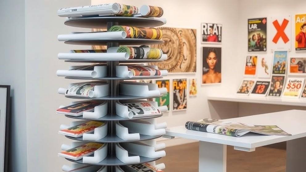 Maximizing space and accessibility: The complete guide to poster storage and rotation systems Maximizing space and accessibility