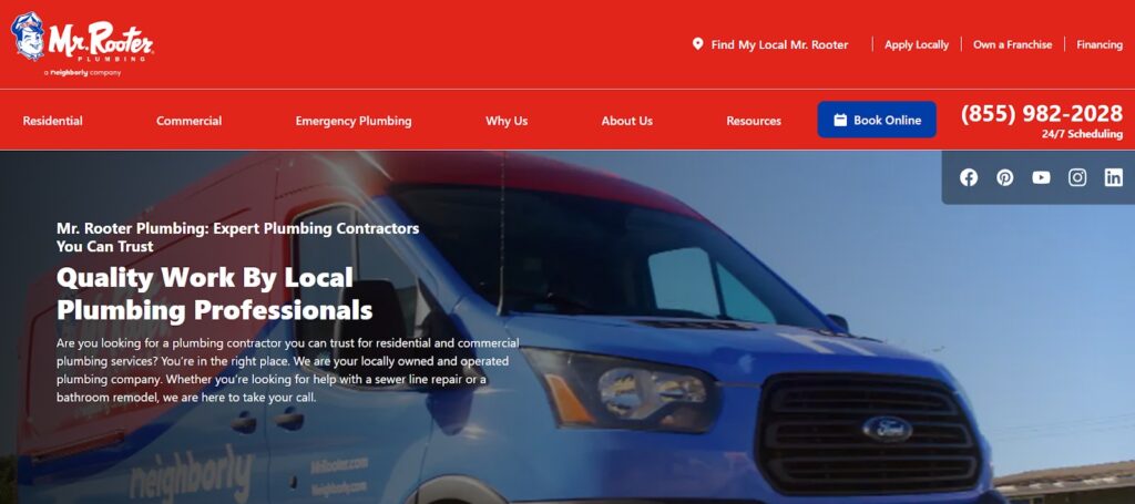 Mr. Rooter Plumbing - Canada-wide