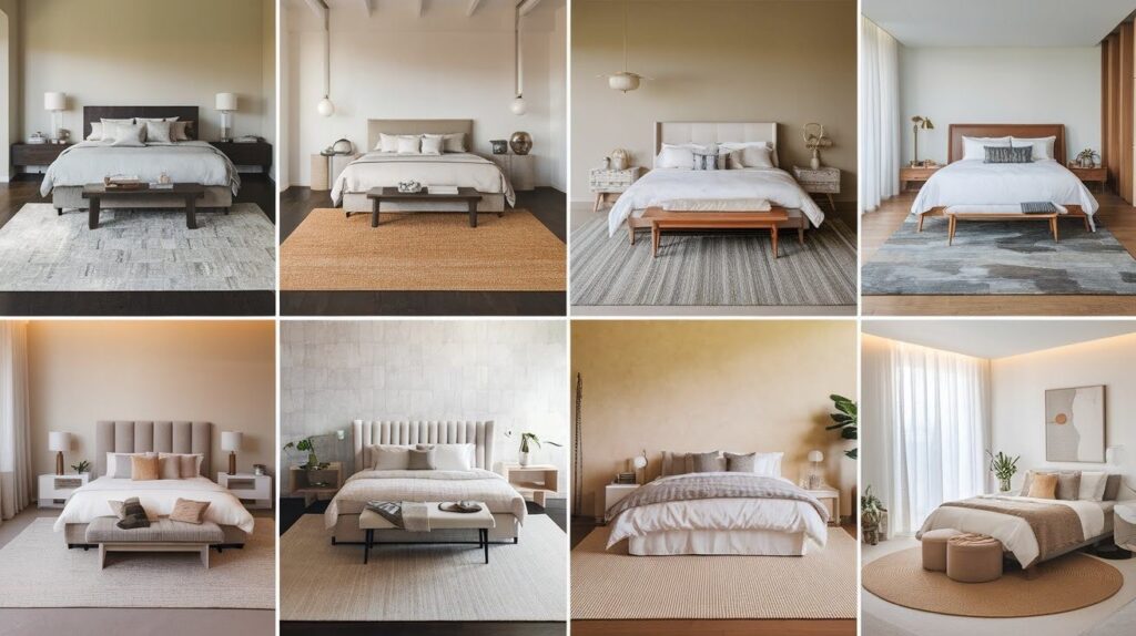 Recommended Rug Sizes for Queen Bed