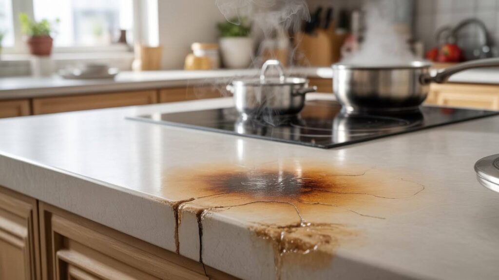 Risks of Placing Hot Items Directly on Quartz