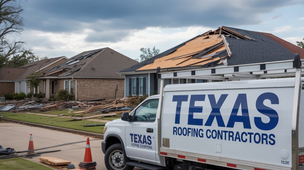 Roofing Contractors for Storm Damage in Texas