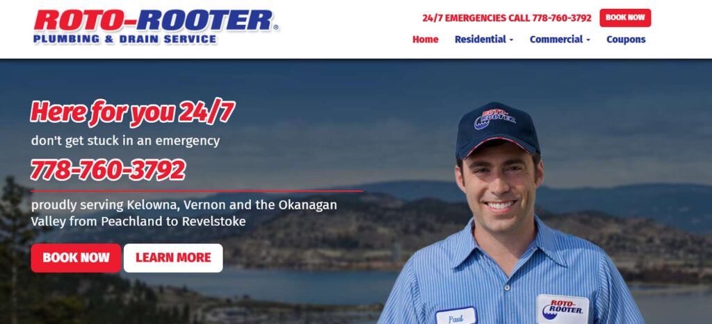 Roto-Rooter Plumbing & Water Cleanup - Canada-wide