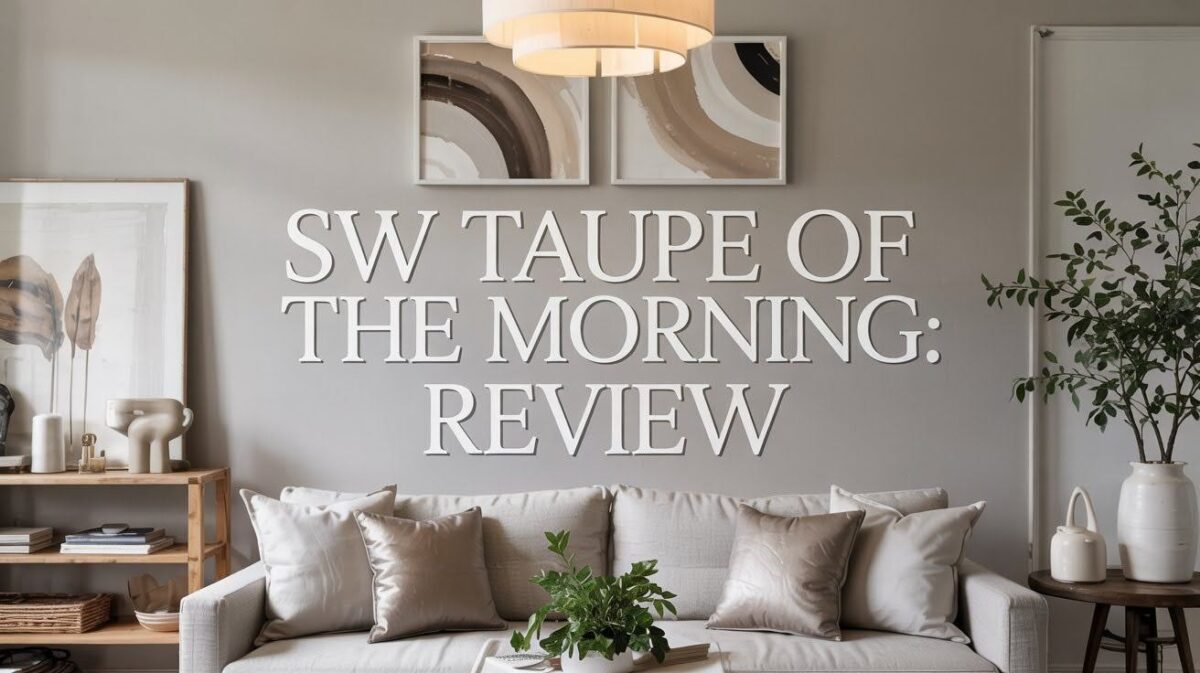 Cool Review About Sw Taupe Of The Morning