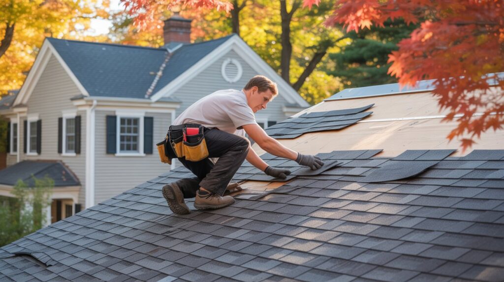 Shingle Roof Repair Contractor in Springfield MA